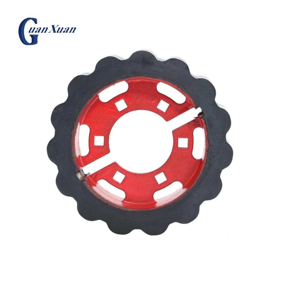 Agricultural Row Unit Planter Closing Rubber Press Gauge Wheels Spoke Wheel