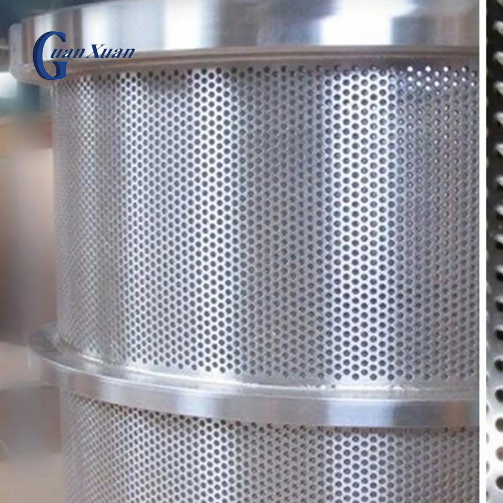 Factory Direct Sales Profile Drilled Hole Screen Basket Drill Plate