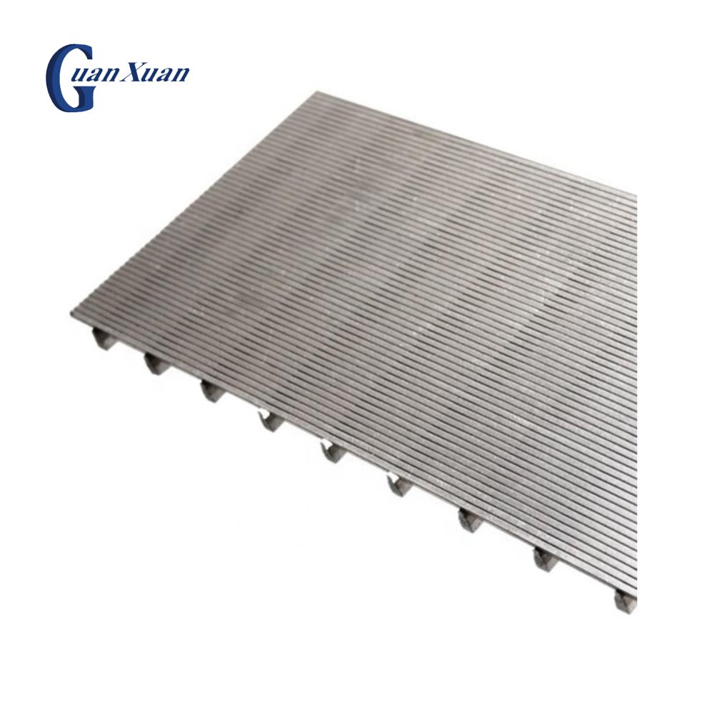Paper machine pulper screen perforated plate wedge wire screen