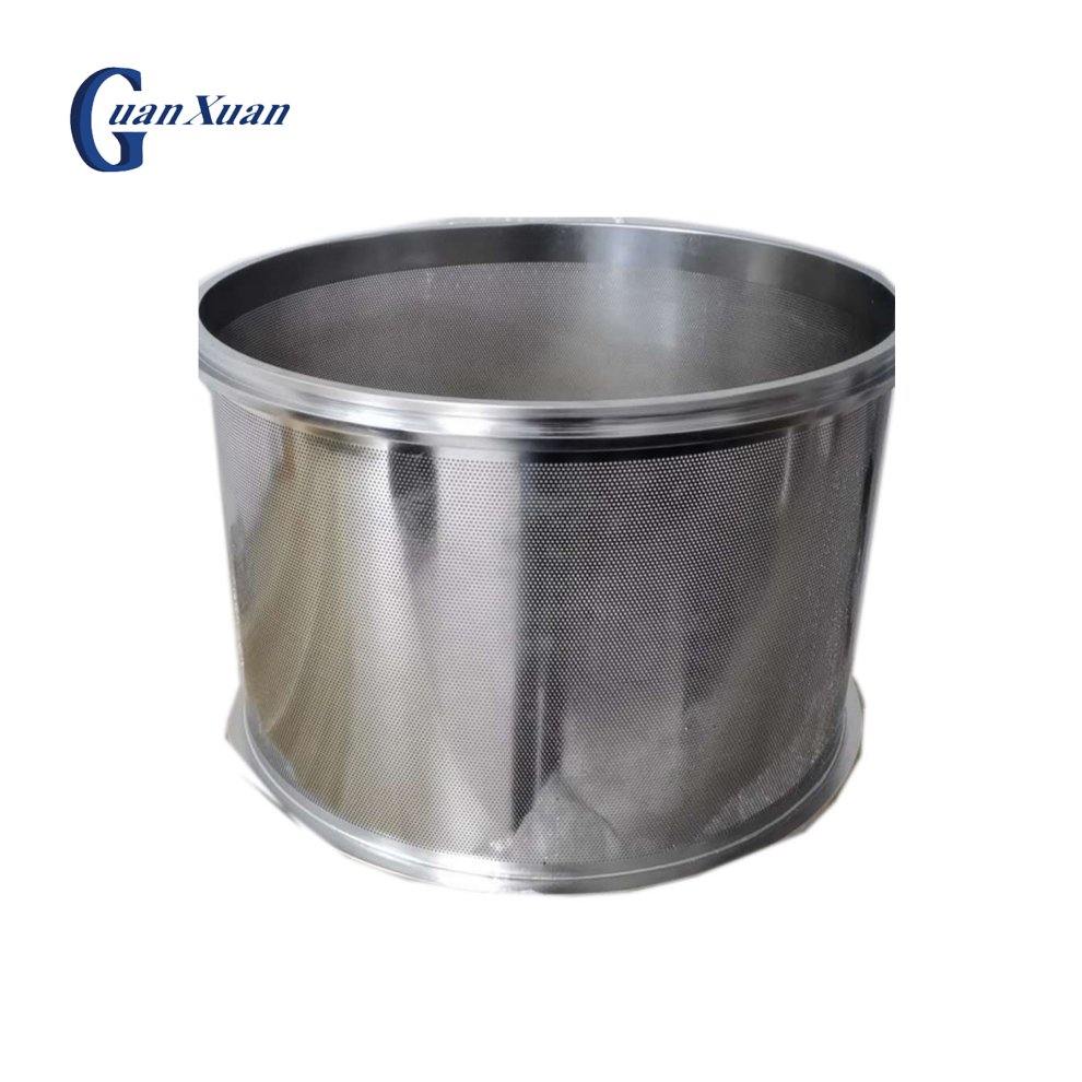 New design perforated stainless sheet drill plate basket