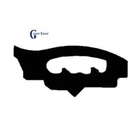 GX-010101005  (Flat-Tooth) 3-Spoke Cast Wide Depth-Limiting Wheel