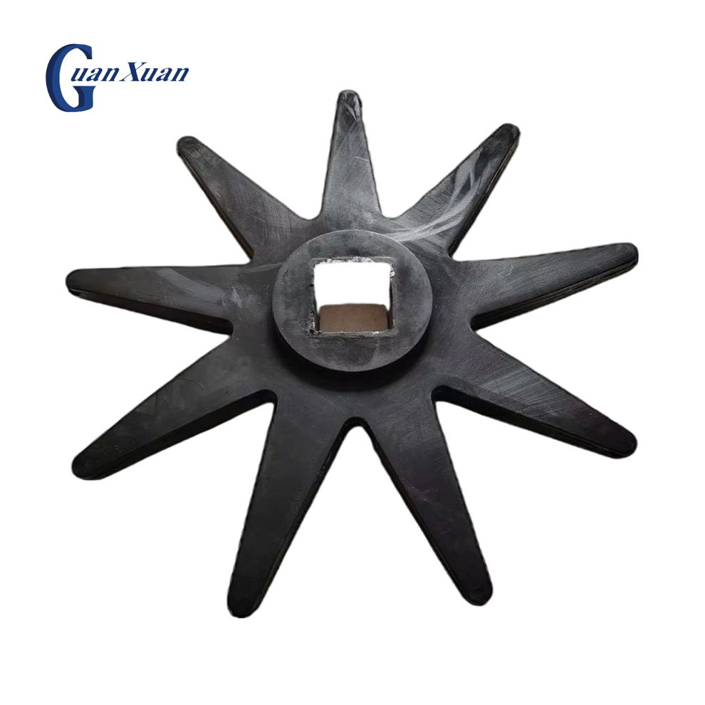 9-tooth Square Holes Helical Star Wheel