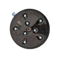 GX-010102019  304mmx24mm Narrow Iron Hub Press Wheel