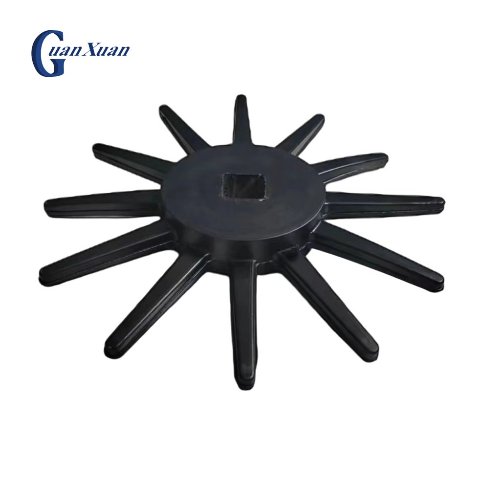 12-tooth High-tooth and Square Small  Holes Star Wheel