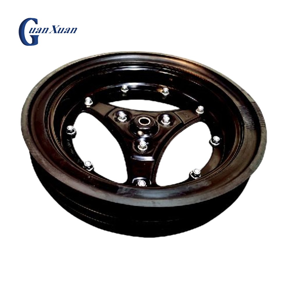 GX-010101012  3-Spoke Hollowed-Out Wide Depth-Limiting Wheel