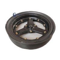 GX-010101011  3-Spoke Hollowed-Out Wide Depth-Limiting Wheel