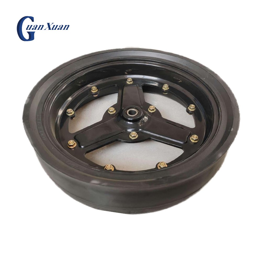 GX-010101011  3-Spoke Hollowed-Out Wide Depth-Limiting Wheel