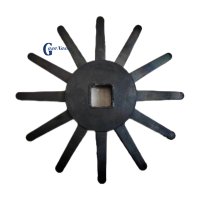 12-tooth and Square Large Holes Star Wheel