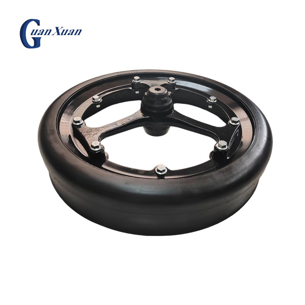 GX-010101008  (Flat-Tooth) 3-Spoke Cast Narrow Depth-Limiting Wheel