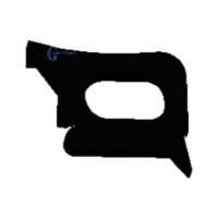 GX-010101014  3-Spoke Hollowed-Out Narrow Depth-Limiting Wheel