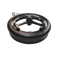 GX-010101008  (Flat-Tooth) 3-Spoke Cast Narrow Depth-Limiting Wheel