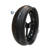 GX-010101003  (Flat-Tooth) 3-Spoke Cast Iron Wide Depth-Limiting Wheel