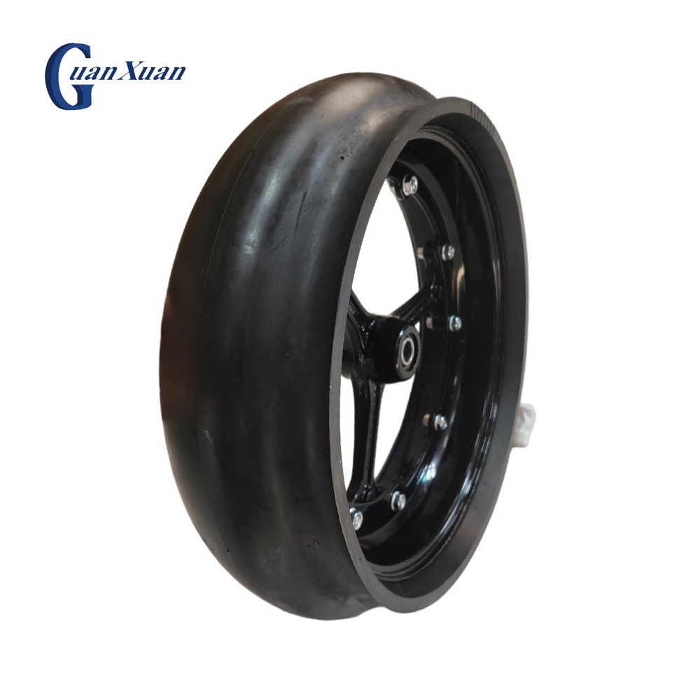 GX-010101003  (Flat-Tooth) 3-Spoke Cast Iron Wide Depth-Limiting Wheel