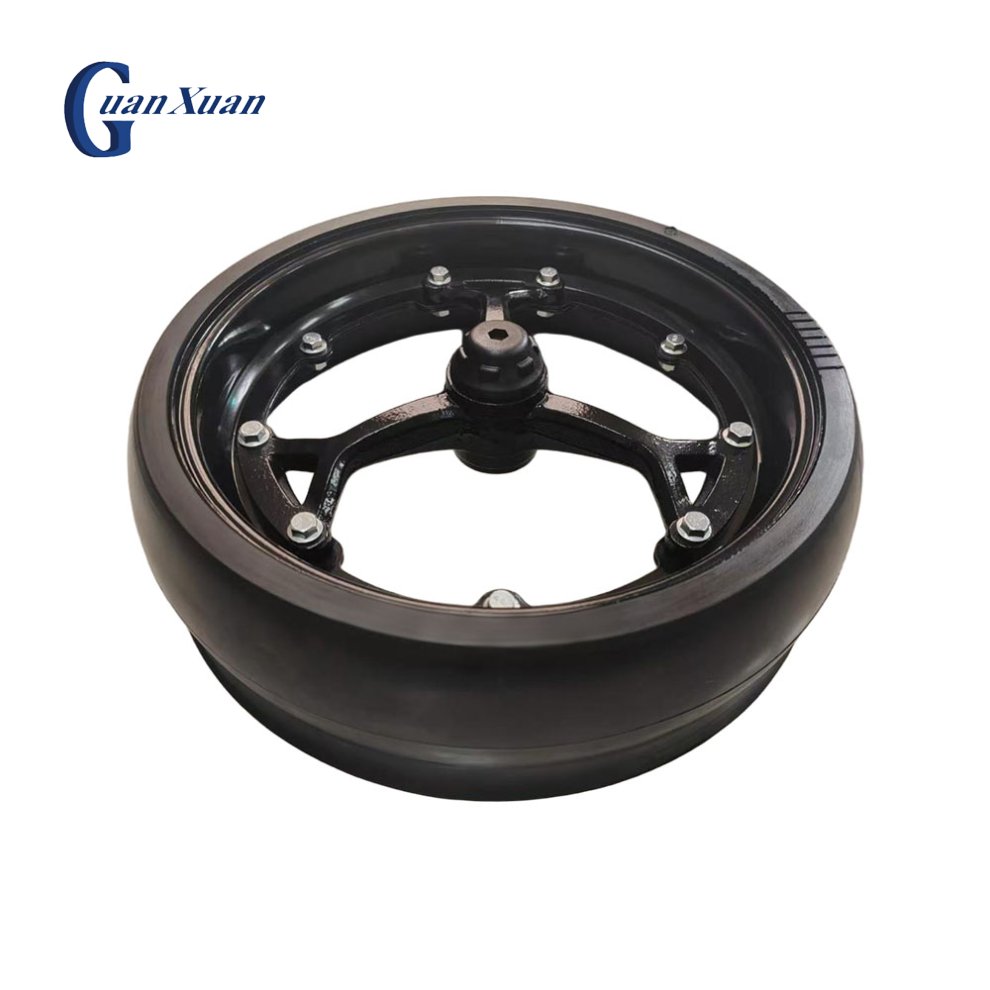 GX-010101006  (Triangular) 3-Spoke Cast Wide Depth-Limiting Wheel