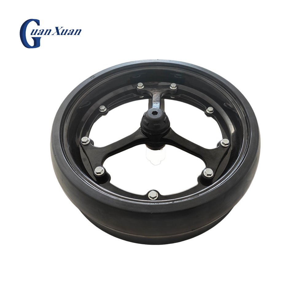 GX-010101005  (Flat-Tooth) 3-Spoke Cast Wide Depth-Limiting Wheel