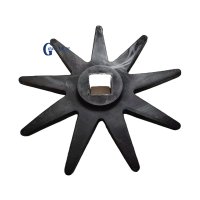 9-tooth Square Holes Helical Star Wheel